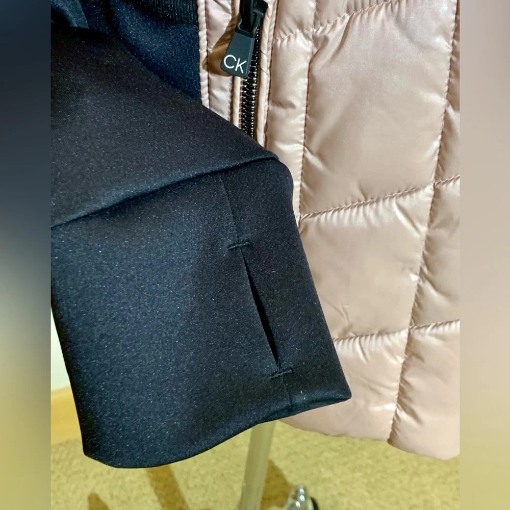 Calvin Klein Pink and Black Performance Jacket - Sz Med - Picture 8 of 14